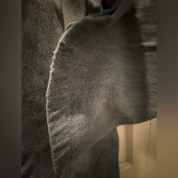 Express X2 slim w10 low rise flare leg jeans. (Length altered) - Picture 4 of 8